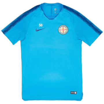 2018-19 Melbourne City Staff Issue Nike Training Shirt #56 - 7/10 - (M)
