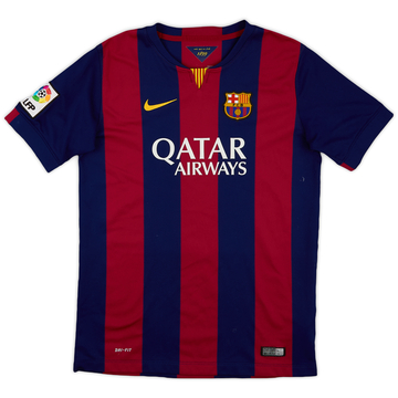2014-15 Barcelona Home Shirt - 7/10 - (XL.Boys)