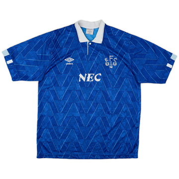 1988-91 Everton Home Shirt - 7/10 - (L)