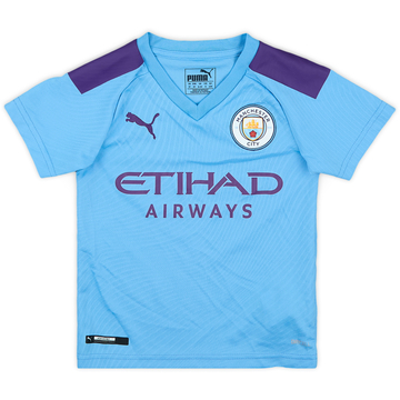 2019-20 Manchester City Home Shirt - 9/10 - (3-4 Years)