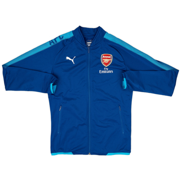 2017-18 Arsenal Puma Track Jacket - 9/10 - (M)