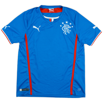 2013-14 Rangers Home Shirt - 9/10 - (XL.Boys)