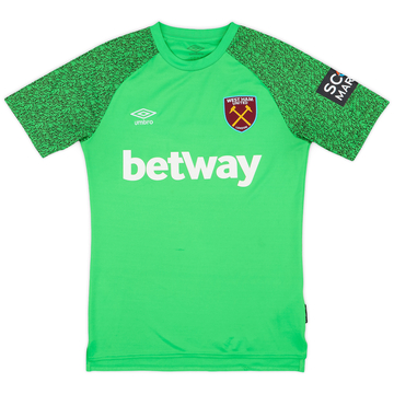 2021-22 West Ham GK S/S Shirt - 9/10 - (S)
