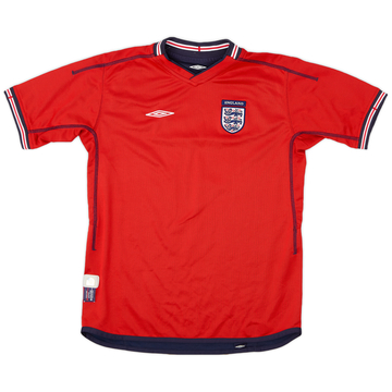 2002-04 England Away Shirt - 8/10 - (L.Boys)