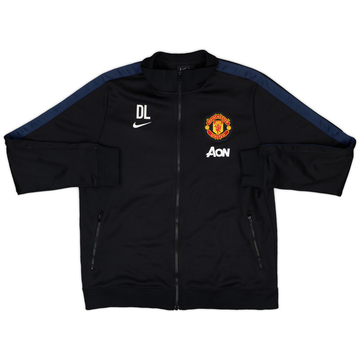 2013-14 Manchester United Nike Staff Issue Track Jacket DL - 8/10 - (XL)