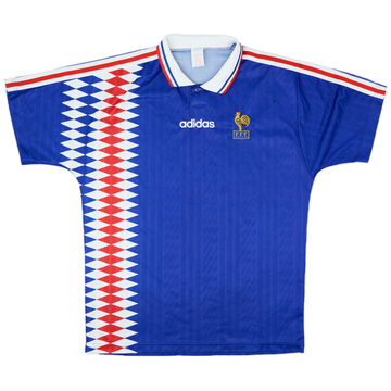 1994-96 France Home Shirt - 8/10 - (L)