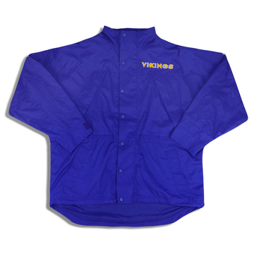 1990s Minnesota Vikings Puma Rain Coat XL