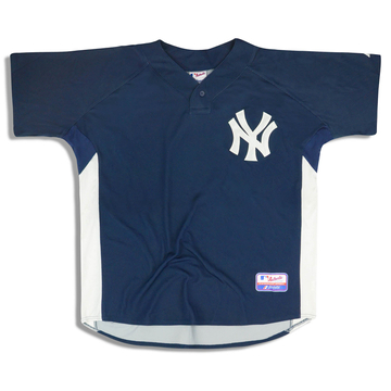 2015 New York Yankees Authentic Majestic Batting Practice Jersey XL