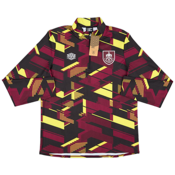 2023-24 Burnley Umbro 1/4 Zip Pre-Match Top