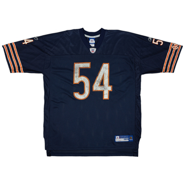2005-06 Chicago Bears Urlacher #54 Reebok On Field Home Jersey - 5/10 - (XXL)