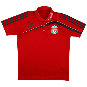 2009-10 Liverpool adidas Polo Shirt - 8/10 - (S)