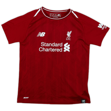 2018-19 Liverpool Home Shirt - 9/10 - (6-7 Years)