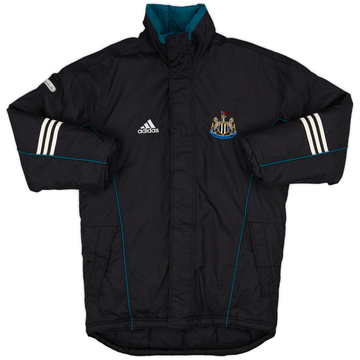 1999-00 Newcastle adidas Padded Bench Coat - 6/10 - (S)