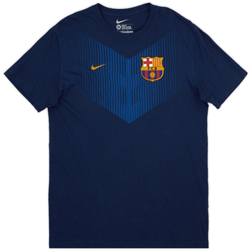 2014-15 Barcelona Nike Cotton Tee - 9/10 - (XL)
