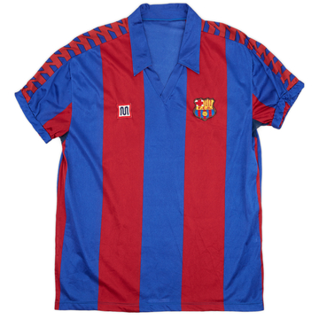1984-89 Barcelona Home Shirt - 8/10 - (XL)