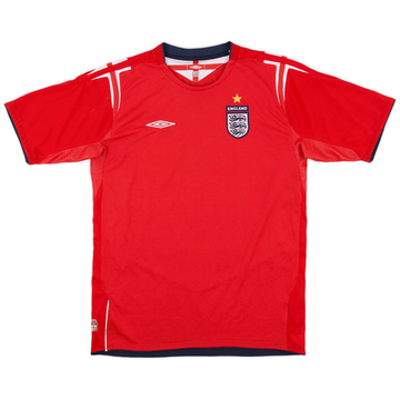 2004-06 England Away Shirt - 7/10 - (XL.Boys)