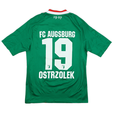 2013-14 FC Augsburg Away Shirt Ostrzolek #19 - 7/10 - (XS)