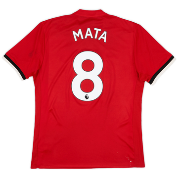 2017-18 Manchester United Home Shirt Mata #8 - 6/10 - (M)