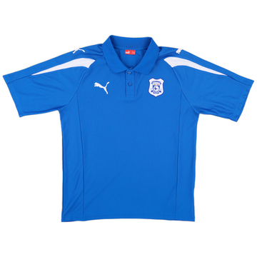 2010-11 Cardiff City Puma Polo Shirt - 9/10 - (M)