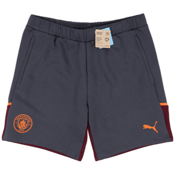 2023-24 Manchester City Puma Casuals Sweat Shorts