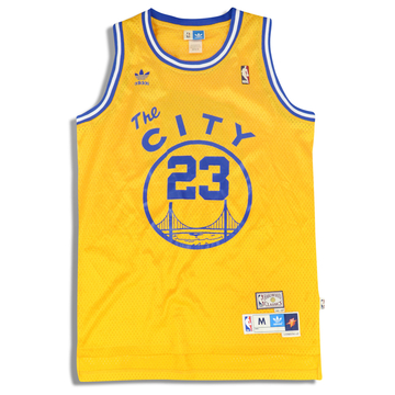 1966-67 Golden State Warriors Richardson #23 adidas Hardwood Classics Swingman Jersey (Home) M