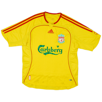 2006-07 Liverpool Away Shirt - 5/10 - (L.Boys)