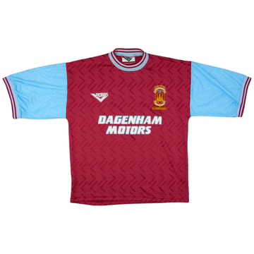 1993-95 West Hma 'Bobby Moore Memorial Match' Home Shirt - 8/10 - (L)