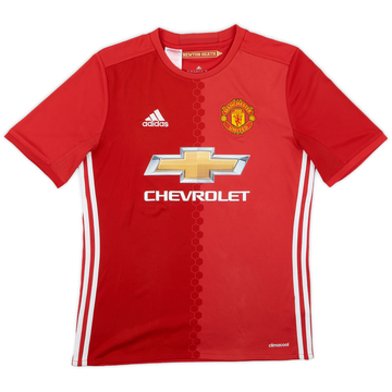 2016-17 Manchester United Home Shirt - 7/10 - (XL.Boys)