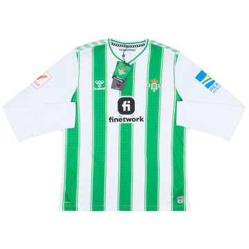 2023-24 Real Betis Home L/S Shirt