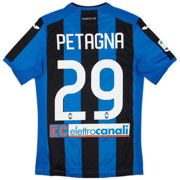 2017-18 Atalanta Home Shirt Petagna #29 - 6/10 - (S)