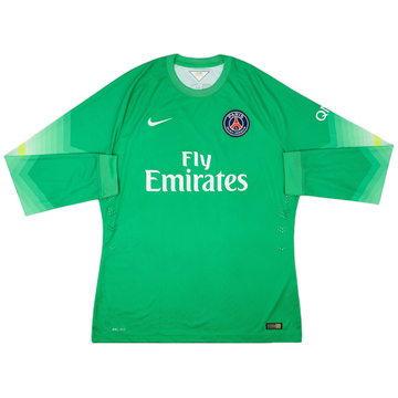 2014-15 Paris Saint-Germain Authentic GK Shirt - 9/10 - (XXL)