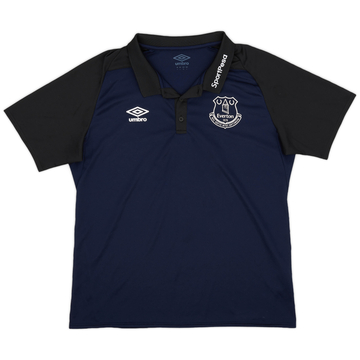 2017-18 Everton Umbro Polo Shirt - 9/10 - (L)