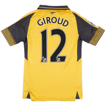 2016-17 Arsenal Away Shirt Giroud #12 - 5/10 - (XS)
