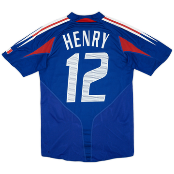 2004-06 France Player Issue Home Shirt Henry #12 - 8/10 - (S)