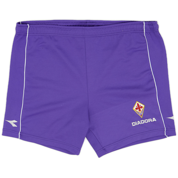 2000-01 Fiorentina Home Shorts - 5/10 - (XL)
