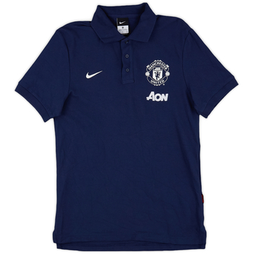 2013-14 Manchester United Nike Polo Shirt - 9/10 - (M)