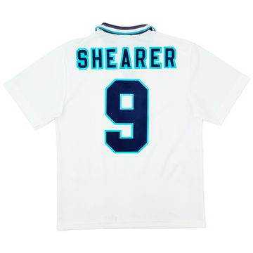 1995-97 England Home Shirt Shearer #9 - 8/10 - (M)