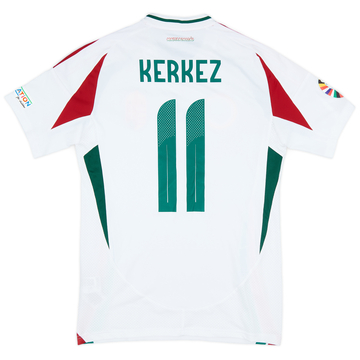 2024 Hungary Match Issue European Championship Away Shirt Kerkez #11