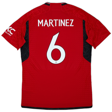 2023-24 Manchester United Authentic Home Shirt B.Fernandes #8 (L)