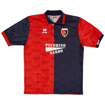 1993-94 Cagliari Home Shirt - 7/10 - (XL)