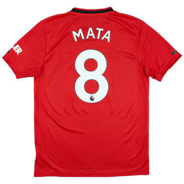 2019-20 Manchester United Home Shirt Mata #8 - 9/10 - (M)