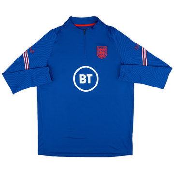 2020-21 England Nike 1/4 Zip Training Top - 9/10 - (XL)