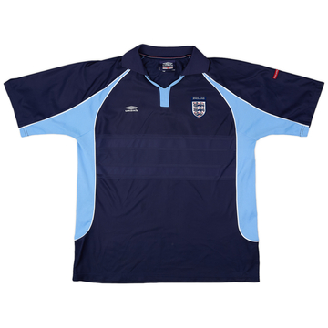 2000-01 England Umbro Polo Shirt - 8/10 - (XXL)