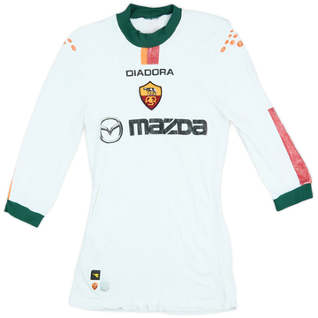 2004-05 Roma Player Issue European Away L/S Shirt - 6/10 - (S/M)