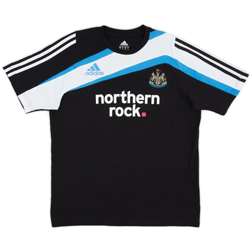 2009-10 Newcastle adidas Cotton Tee - 8/10 - (S)