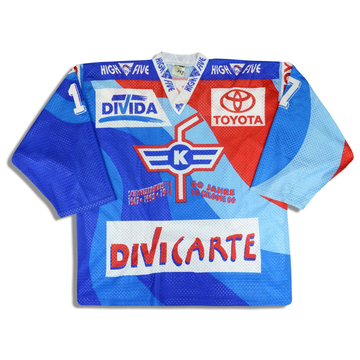 1994-95 EHC Kloten Celio #17 Ochsner Signed Jersey (Home) XL