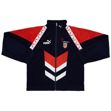 1996-98 Atletico Madrid Puma Track Jacket - 8/10 - (L)