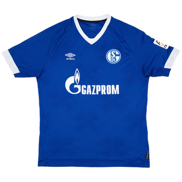 2018-19 Schalke Home Shirt - 8/10 - (XL)