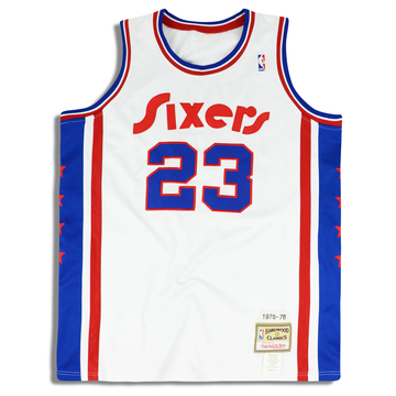 1975-76 Philadelphia 76ers Bryant #23 Mitchell &amp; Ness Hardwood Classics Swingman Jersey (Home) 3XL