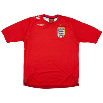 2006-08 England Away Shirt - 5/10 - (L)